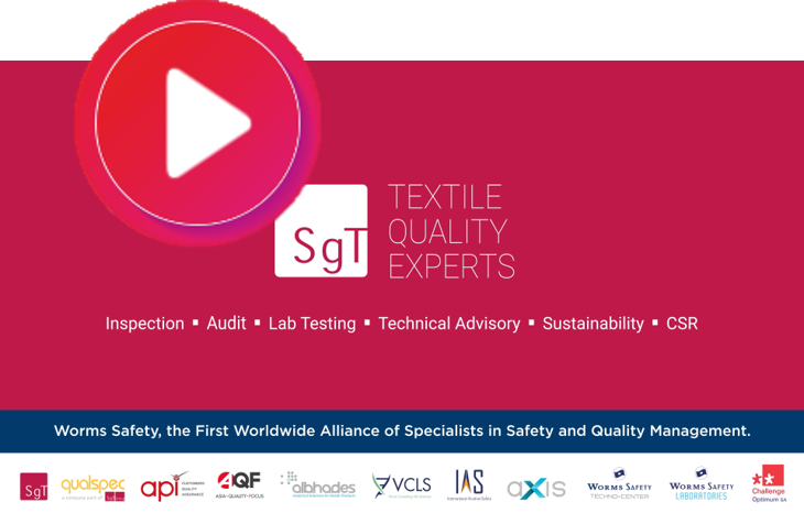 Corporate video - SgT, the Textile Quality Experts